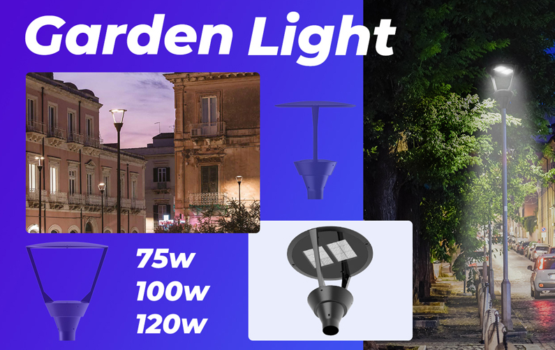 ENM-LG01 POST TOP Led Garden light