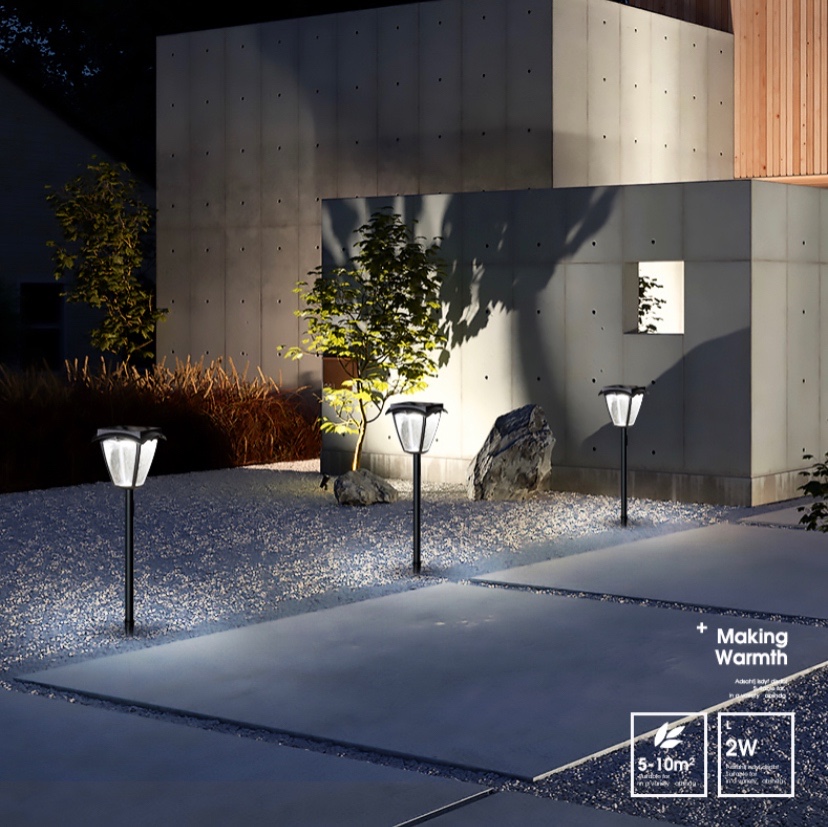 SG03- Spike Decoration Solar Led Garden Lamp