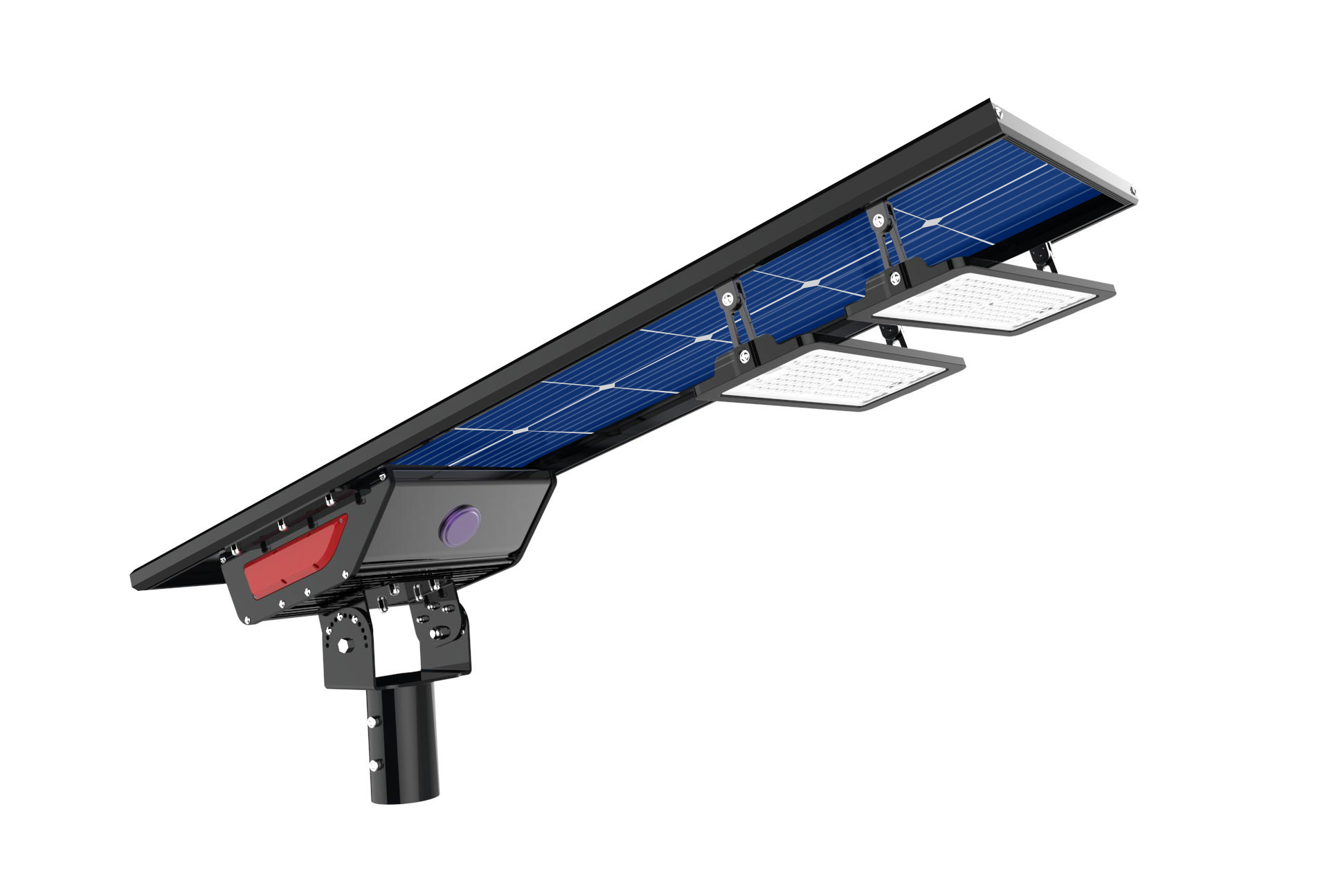 New Design Outdoor Solar Panel High Lumen Tennis Court Light 30w 100w Led Street Light Module