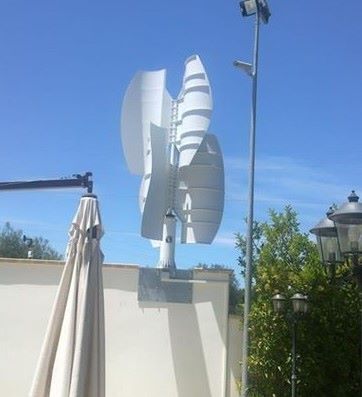 Vertical Axis Spiral Off Grid Wind Turbine generator 100W-83KW