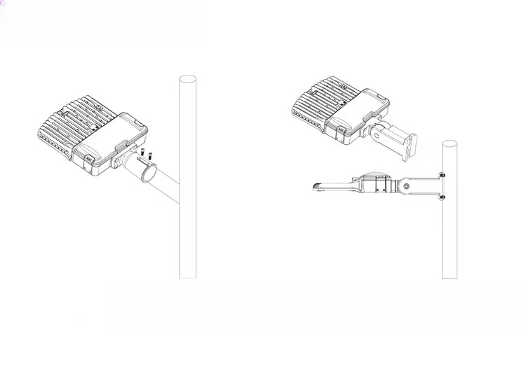 LS06 Intelligent LED Street Light Control Dimming With Zhaga /Nema/Photocell