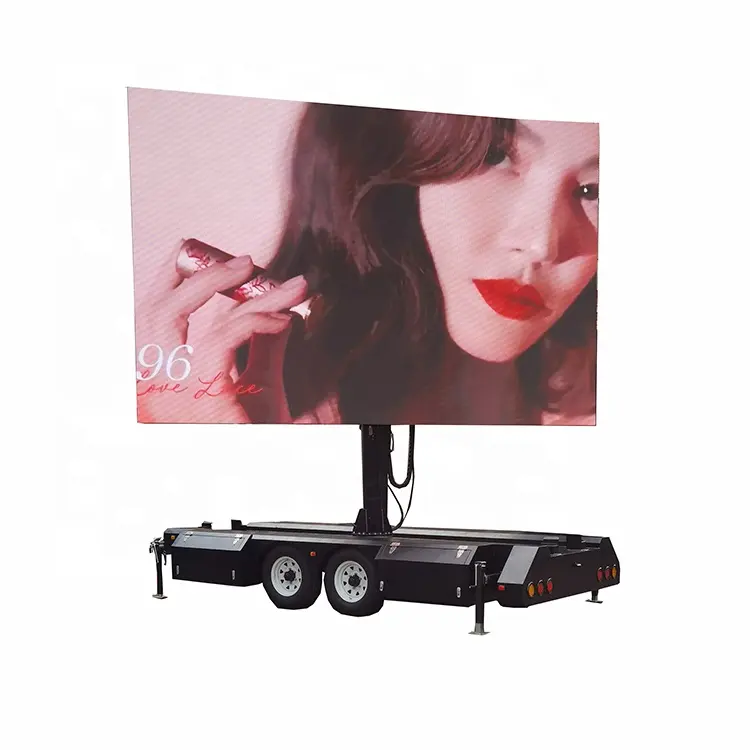 Mobile LED Display Trailer